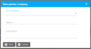 New partner company