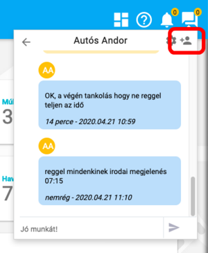Résztvevő meghívása