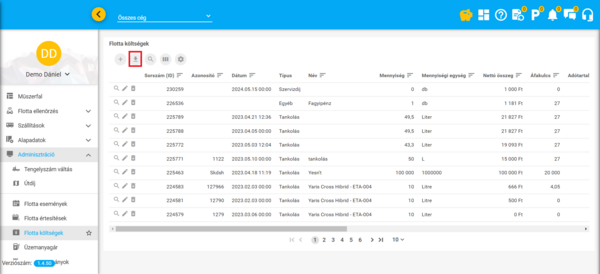 XLS Export