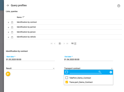 Query profiles