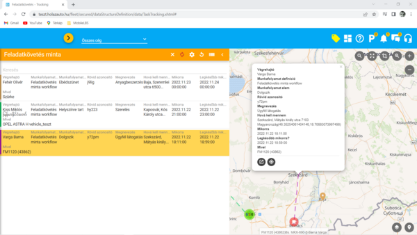 Place-type object on the map Place-type object on the map