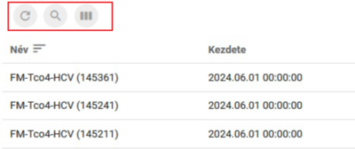 Tachográf műveleti gombok Tachográf műveleti gombok